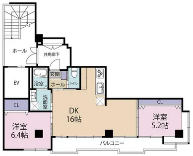 セラヴィ119【5A号室】の間取り