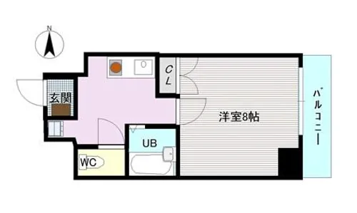 casa桜・千種【2階】の間取り