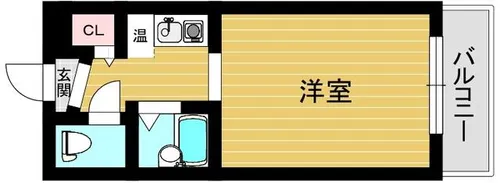 日建CCBuilding【4階】の間取り