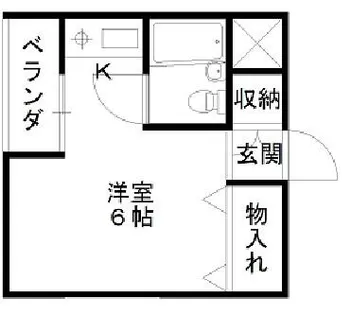 コンフォートハイツ岩﨑【505号室】の間取り