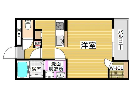 レオネクスト藤【308号室】の間取り