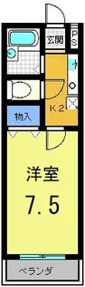 たんぽぽの家【2階】の間取り