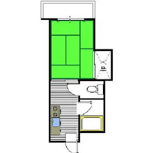 マルヤハイツ【102号室】の間取り