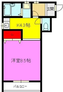 与志乃ビル【2階】の間取り