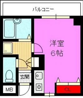 ダイヤモンドパレス【302号室】の間取り