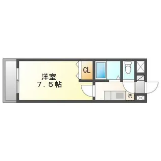 めぐみビル【303号室】の間取り