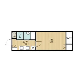 ジョイフル林寺【106号室】の間取り