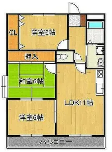 パークライフM【1階】の間取り