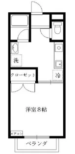 コンフォート壱番館【206号室】の間取り