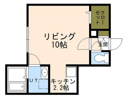 シャンパリーノⅡ【202号室】の間取り