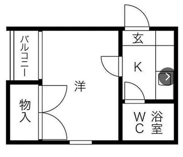 ノースコート志賀本通【1階】の間取り