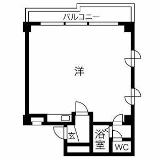 グローリー平尾【304号室】の間取り