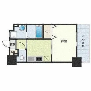 フェルト127【607号室】の間取り