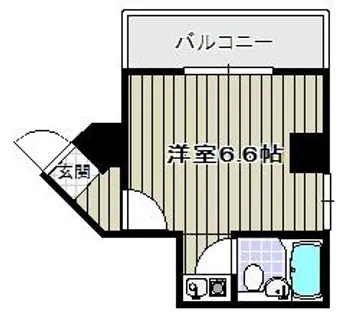 第2アヴィタシオンARAGANE【6階】の間取り