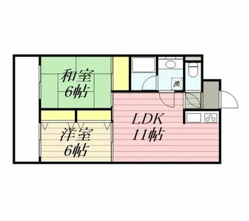 リバティ館【0306号室】の間取り