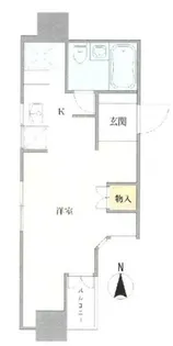 心斎橋スポット21【1004号室】の間取り