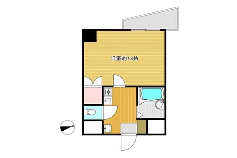 サンエイム大橋【502号室】の間取り