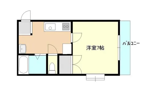 クレッシェンドⅤ【301号室】の間取り