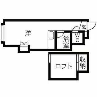 ハイヴィレッヂI【202号室】の間取り