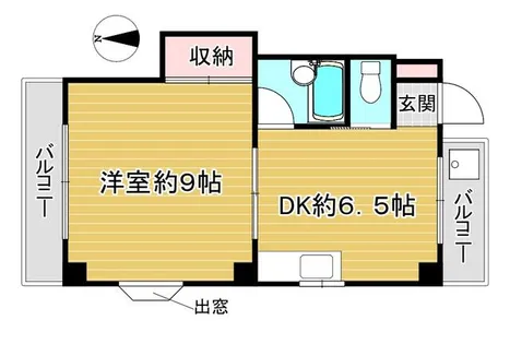 フルハウス【2階】の間取り