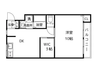 ナンノ第8号館【2階】の間取り