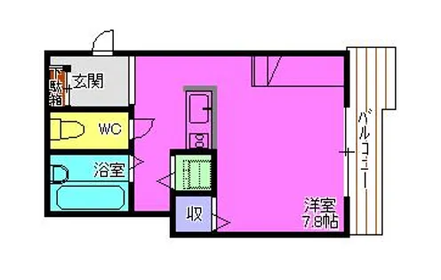オリエンタルマンションⅠ【2階】の間取り