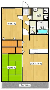 ルポ・フローレンスⅠ【207号室】の間取り