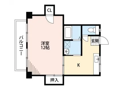 日の出ビル【3階】の間取り