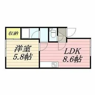 コートブランシェ【3階】の間取り