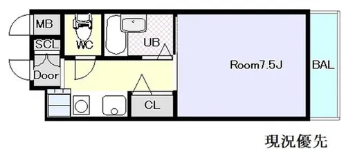 第15東昌ハイツ【4階】の間取り