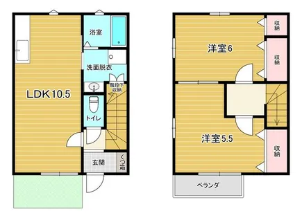 AIWA【A号室】の間取り