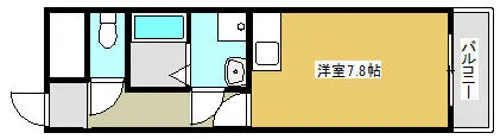 グランクレスト【1階】の間取り