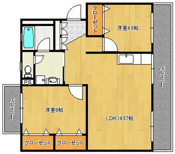 コーポ皿山の画像