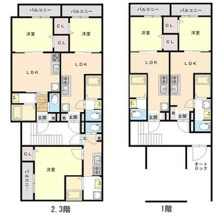 春日出北2丁目PJ【2階】の間取り