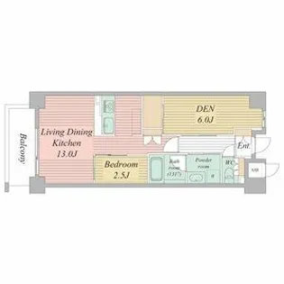 LiveCasa西宮【0501号室】の間取り