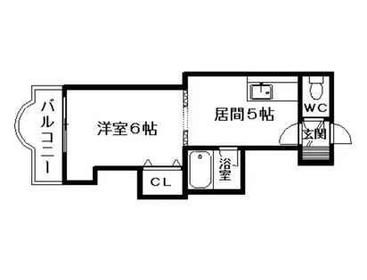 シティハウス宮の森【4階】の間取り