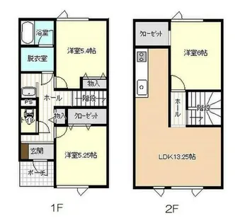 ピノ柏木町【B号室】の間取り