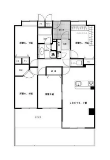 ライフガーデン吾妻壱番館【1階】の間取り