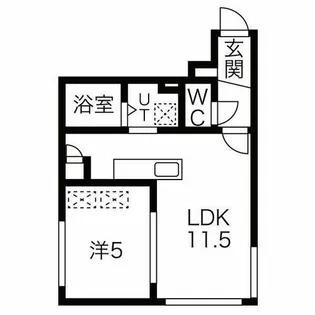 THE RESIDENCE【2階】の間取り