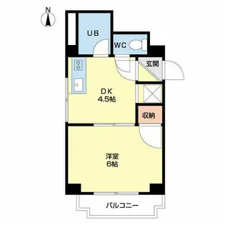プロムナード麻生【1階】の間取り
