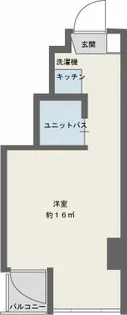 第2フタバビル【3階】の間取り