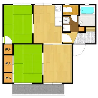 ウィズレイヴォーンⅥ【102号室】の間取り