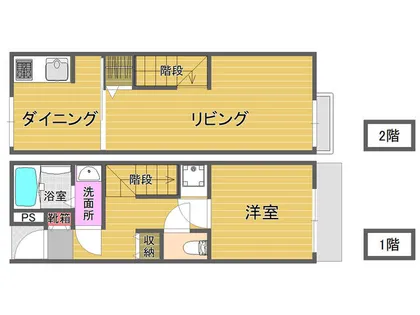 レオネクスト甘木インターサイド【108号室】の間取り