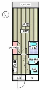 イーストヴィレッジ大宅【101号室】の間取り