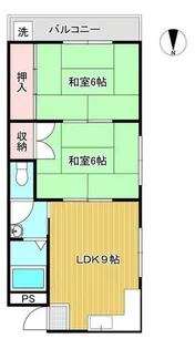 ブリッジハウス【403号室】の間取り