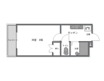 ランセル浅川【310号室】の間取り