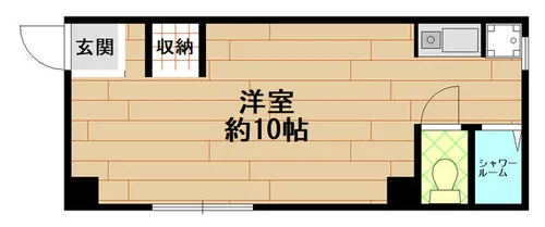 ゴールドリーフ【1階】の間取り