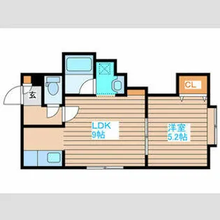 SHOW COURT栄通【2階】の間取り