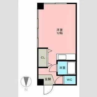 興栄ビル【4階】の間取り