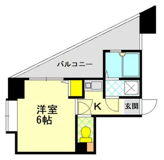ワコーレハーバーシティ元町【7階】の間取り
